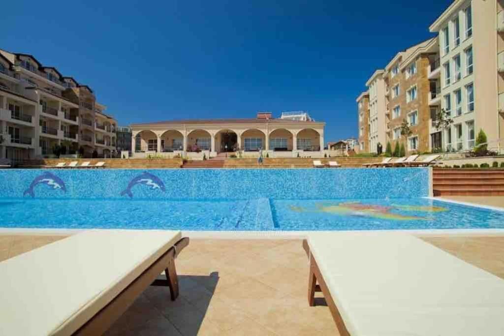 Studio E32 Atia Resort Chernomoretz เชอร์โนโมเรทส์ ภายนอก รูปภาพ